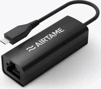 Airtame AT-ETH, Airtame Ethernet-Adapter Adapter mit Ethernet-Kabel und