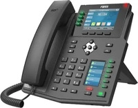 Fanvil - X5U IP-Telefon mit zwei Displays und 16 SIP-Konten - ideal f&uuml;r den...