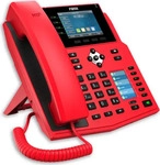 Fanvil X5U-RED V2, Fanvil X5U R - Gigabit-IP-Telefon mit Farbdisplay...