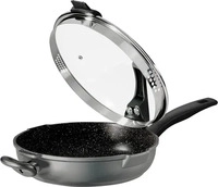 STONELINE FUTURE Schmorpfanne 28 cm | mit Deckel