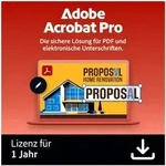 Adobe Acrobat Pro - 1 Jahr Lizenz | Win & Mac | 1 User - 2 Ger&auml;te | Download