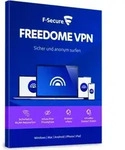 F-Secure Freedome VPN, 5 Ger&auml;te - 1 Jahr, Download