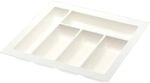 AGOFORM Besteckeinsatz Classico 450/50 Kunststoff Wei&szlig;
