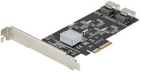StarTech.com SATA PCIe Controller 8 Port - 6 Gbit/s PCI Express SATA Adapter - SATA