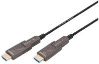 DIGITUS Glasfaserkabel HDMI AOC 20m HDMI->HDMI 4K abnehmbare Stecker -