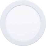 Eglo EINBAUSPOT LED &Oslash;165 10,5W 840 / EGLO FUEVA 5 WEISS IP44 99207