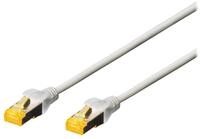 DIGITUS CAT 6A S/FTP Patchkabel CAT6a 25cm grau