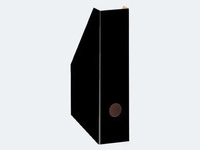 HERLITZ 100552127, HERLITZ Color Stehsammler f&uuml;r A4, schmal, schwarz