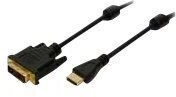 LogiLink Videokabel - HDMI (W) bis DVI-D (M)