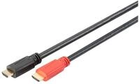 DIGITUS HDMI High Speed Anschlusskabel mit Ethernet und Signalverst&auml;rker