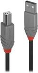 Lindy Anthra Line - USB-Kabel - USB (M) bis USB Typ B (M)