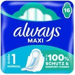 always Maxi Binde Normal mit Fl&uuml;geln 16