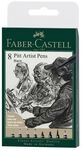 FABER-CASTELL PITT Artist Pen - Set Tuschestift, Fineliner und Marker