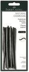 FABER-CASTELL PITT NATURAL CHARCOAL - Farbstift - Holzkohle - nicht dauerhaft - Deep