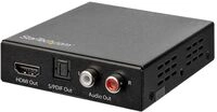 StarTech.com 4K HDMI Audio Extractor - 4K 60Hz - HDMI Audio Sound Splitter - HDR -