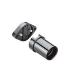Bachmann Gl&uuml;hbirnenfassung - E14 - Schwarz