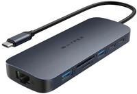 Targus Drive EcoSmart Gen.2 Dual HDMI USB-C 11-in-1 Hub w 140 w PD3.1 Pass-Thru - For