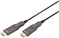 DIGITUS Glasfaserkabel HDMI AOC 20m HDMI->HDMI 4K abnehmbare Stecker -