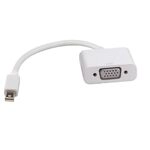 ROLINE Mini DisplayPort-VGA Adapter, Mini DP ST - VGA BU, Aktiv