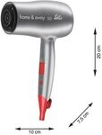 SOLIS Reisehaarf&ouml;n 1800W 3Temp-/2Gebl. Ion 1.8m Baby/Care si/rt