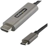 StarTech.com 5m USB-C auf HDMI Kabel 4K 60Hz mit HDR10 - Ultra HD Video Adapter Kabel