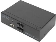 DIGITUS KVM-Switch, 2-Port, Single-Display, 4K, HDMI&reg;