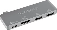 TERRATEC 251737, TerraTec CONNECT C4 - Dockingstation - USB-C