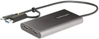 StarTech.com USB-C Dual HDMI Adapter - USB-C/USB auf 2x 4K HDMI