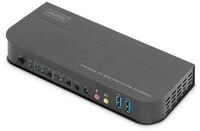 DIGITUS KVM Switch, 2x1 HDMI, HDMI Out,USB, 4Kx2K@60Hz