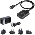 StarTech.com 2-Port HDMI Splitter, 4K 60Hz HDMI 2.0 Video, 4K HDMI Splitter 1 In 2