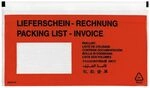 herlitz Lieferscheintasche DIN,selbstklebend, 100er Packung