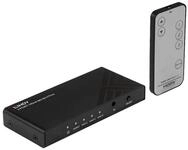 Lindy 3 Port HDMI 18G Switch - Video/Audio-Schalter