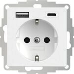 2USB STECKDOSE MIT 2 USB RW MATT / JP-5503F 15W 3,0A 2U-449528