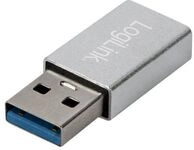 LogiLink AU0056 - USB 3.0 Adapter A-Stecker> C-Buchse Silber - Adapter