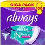 always Slipeinlage Daily Fresh Flexistyle Slim mit Frischeduft Gigapack 100