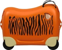 SAMSONITE 145033-7259, SAMSONITE DREAM2GO RIDE-ON SUITCASE, Tiger Kinder-Trolley