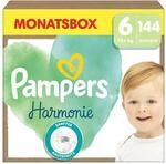 Pampers Harmonie Gr.6 Junior 13+kg Monatsbox Windeln, 144 St&uuml;ck