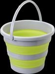 Brunner Faltbarer Eimer Drum 10 gr&uuml;n-grau