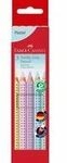 FABER-CASTELL Buntstift Jumbo Grip Pastell 5er-Etui
