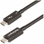 StarTech.com 50cm Thunderbolt 4 Kabel, 40Gbit/s, 100W, Intel-zertifiziert -