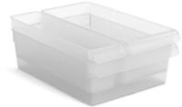 Rotho K&uuml;hlschrankorganizer 3 tlg. LOFT Transparent