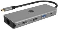 ICY BOX IB-DK4012-CPD 9-in-1 mobile Docking Station