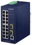 Planet IGS-4215-16T2S - Switch - managed - 16 x 10/100/1000 + 2 x Gigabit SFP