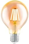 Eglo LED LAMPE 4W E27 2200K AMBER / EGLO VINTAGE G60 350LM 110052