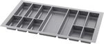 AGOFORM Besteckeinsatz Classico 500/90 Kunststoff Schiefergrau