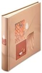 Hama Jumbo-Album &ldquo;Singo II&ldquo;, 30x30 cm, 100 wei&szlig;e Seiten, Terracotta