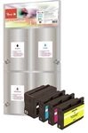 Peach Spar Pack - 4er-Pack - XL-Kapazit&auml;t - Schwarz, Gelb, Cyan, Magenta
