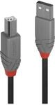 Lindy Anthra Line - USB-Kabel - USB (M) zu USB Typ B (M)