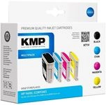 KMP MULTIPACK H71V - 4er-Pack - Schwarz, Gelb, Cyan, Magenta - kompatibel -