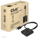 Club 3D CSV-1384 - Video/Audio-Schalter - 2-in-1, bidirektional